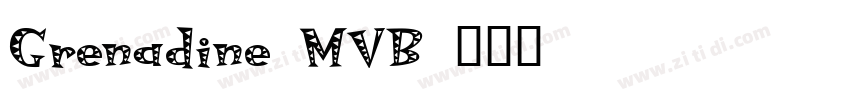 Grenadine MVB字体转换